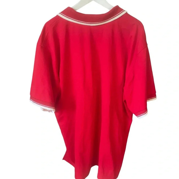 University of Wisconsin Badgets Vintage Teamwork Athletic Apparel Polo Size 2XL - Picture 2 of 7